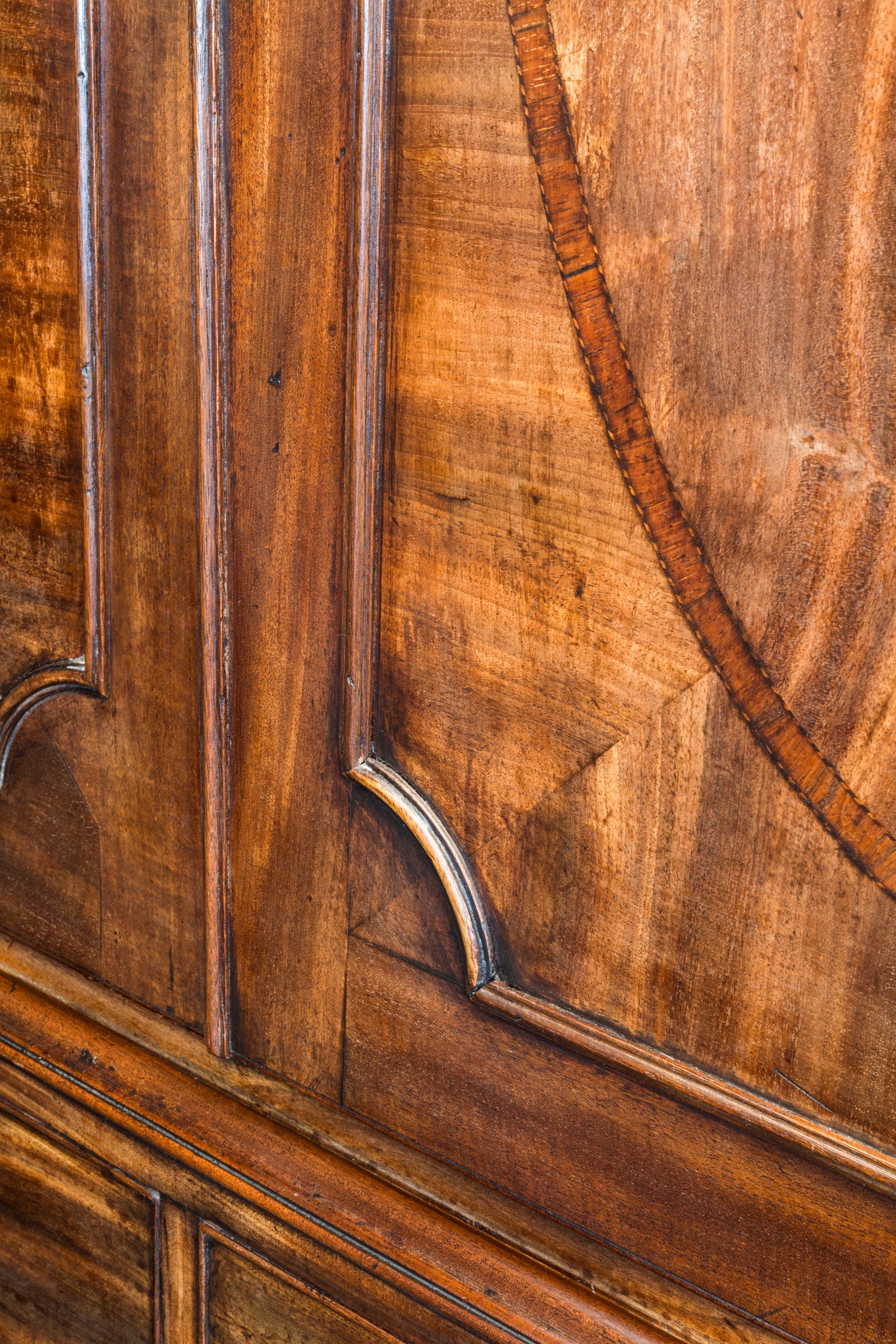 George III Mahogany Wardrobe Clothes Press