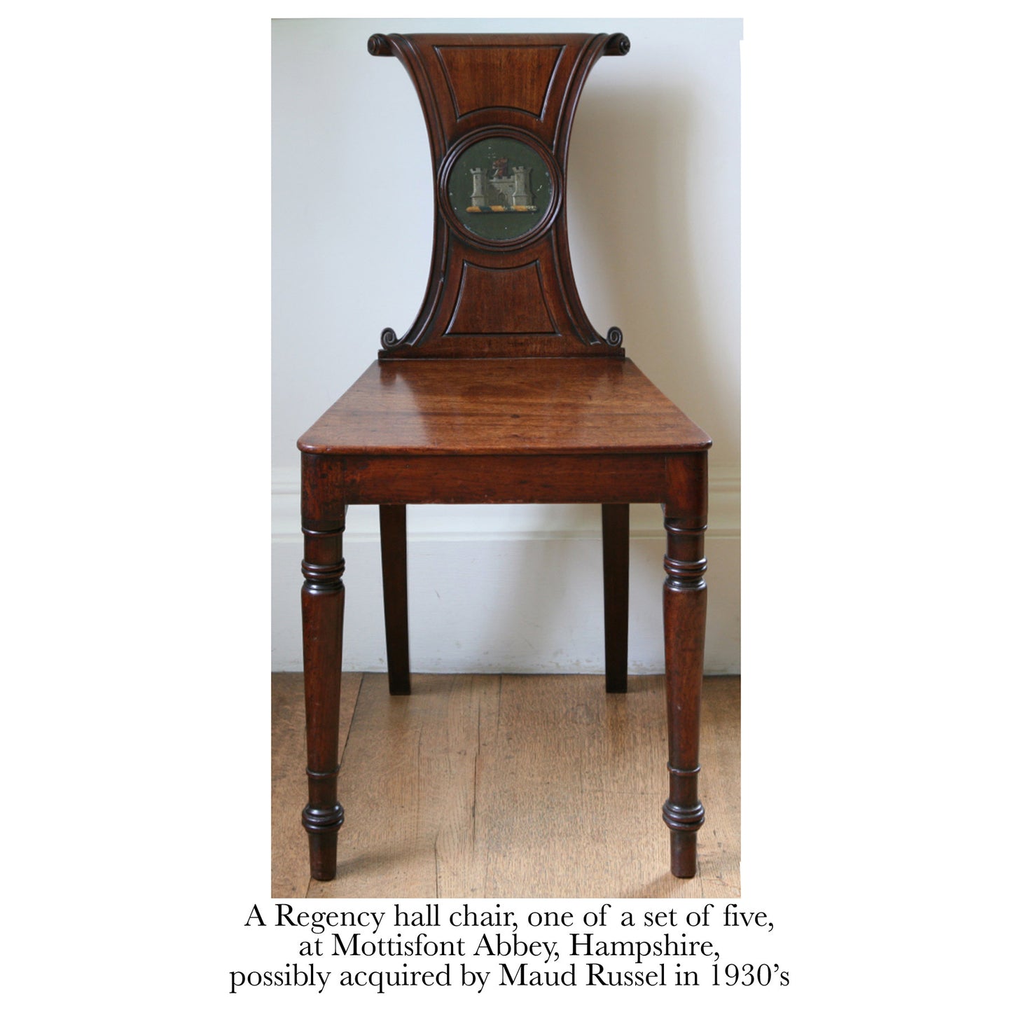 Regency Mahogany Hall Chair