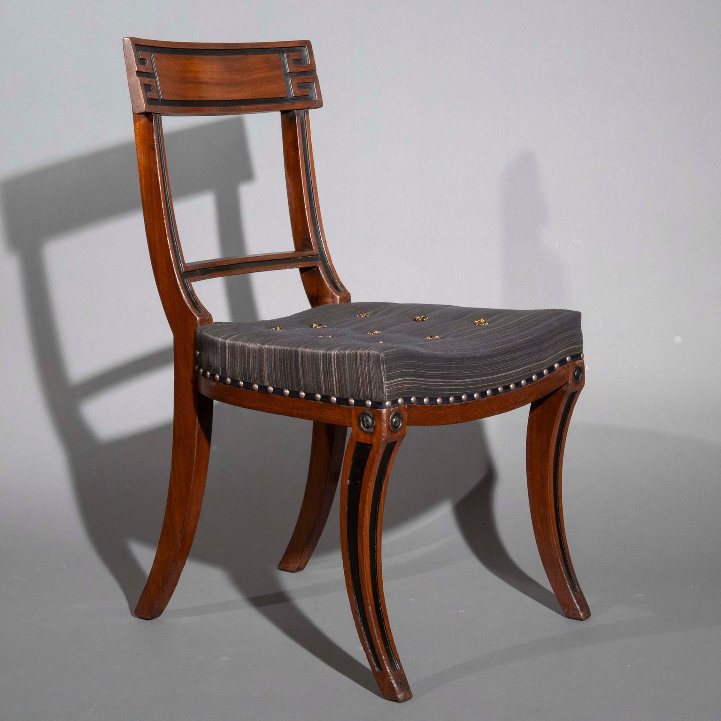 Pair of Regency Klismos Chairs, attributed to Gillows