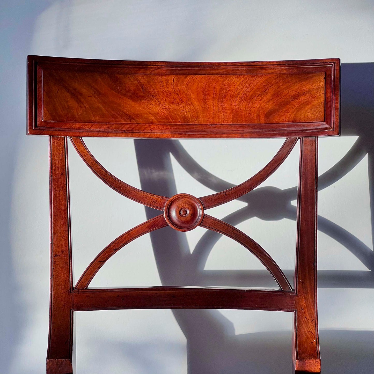 Set of Six Regency Klismos Dining Chairs, attributed to Gillows