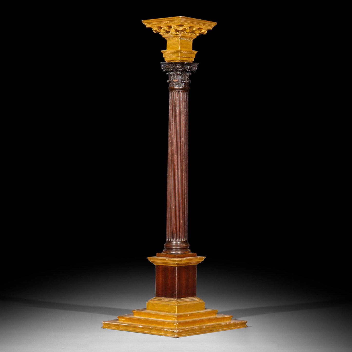 18th Century Architectural Model of a Corinthian Column