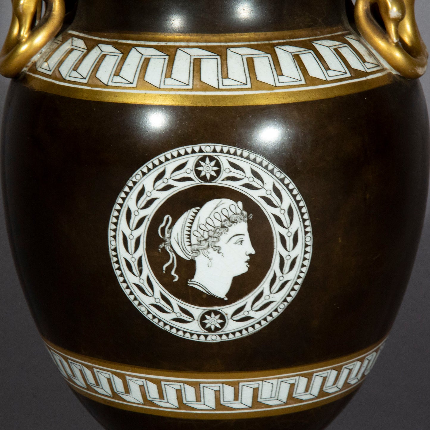 19th Century Grand Tour Porcelain Vase