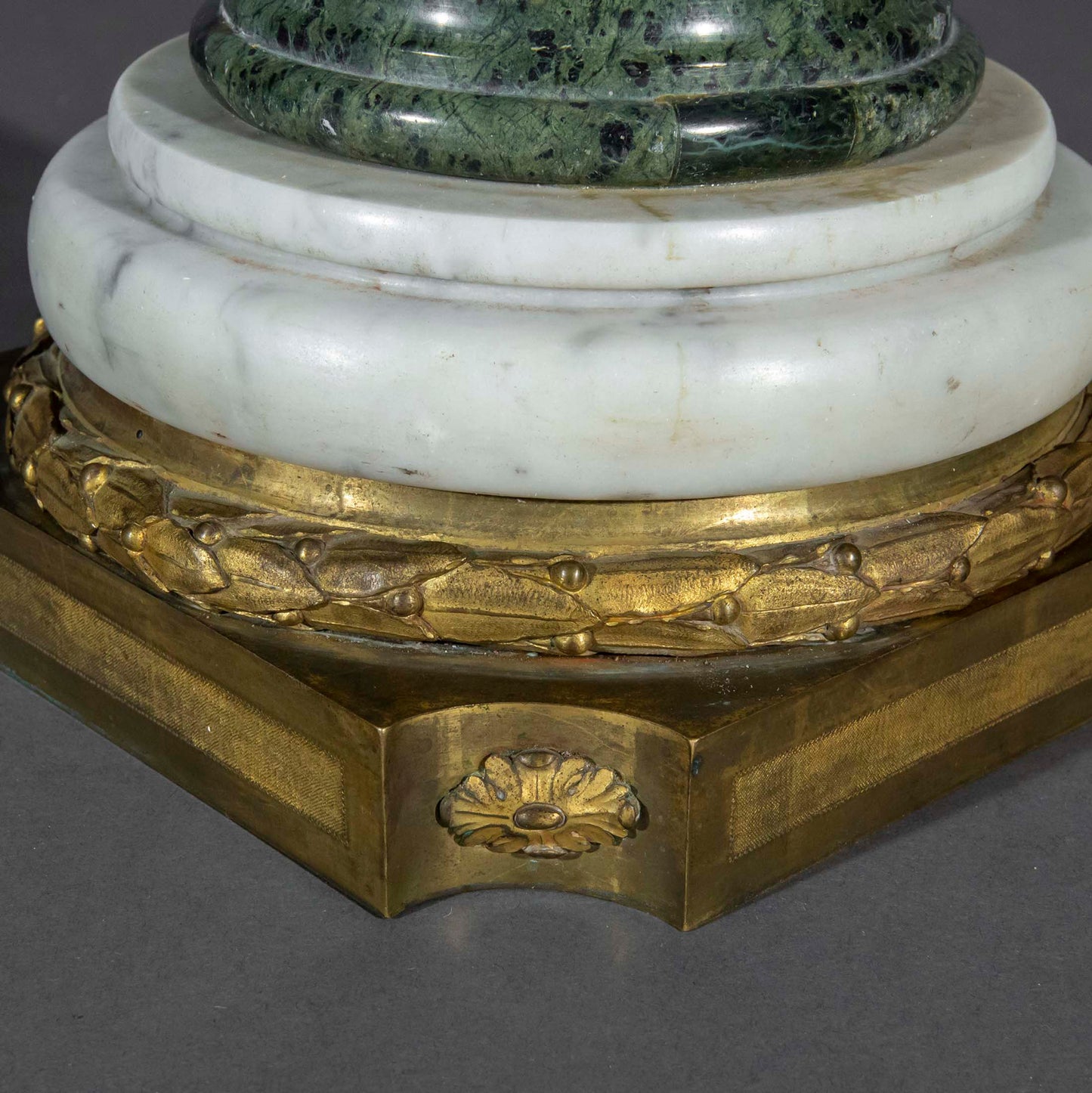 Large Grand Tour Marble Column Plinth