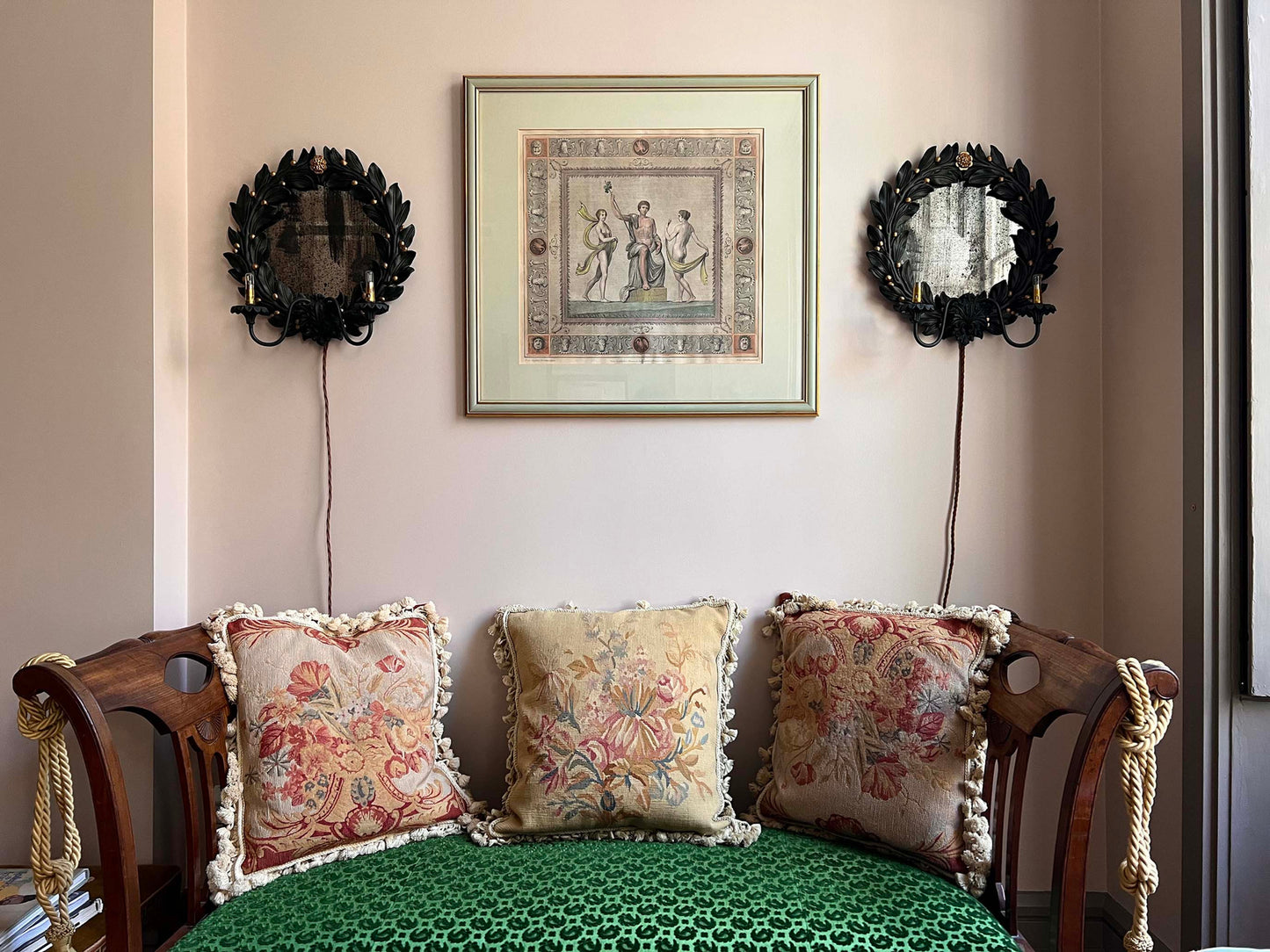 Antique Tapestry Cushion