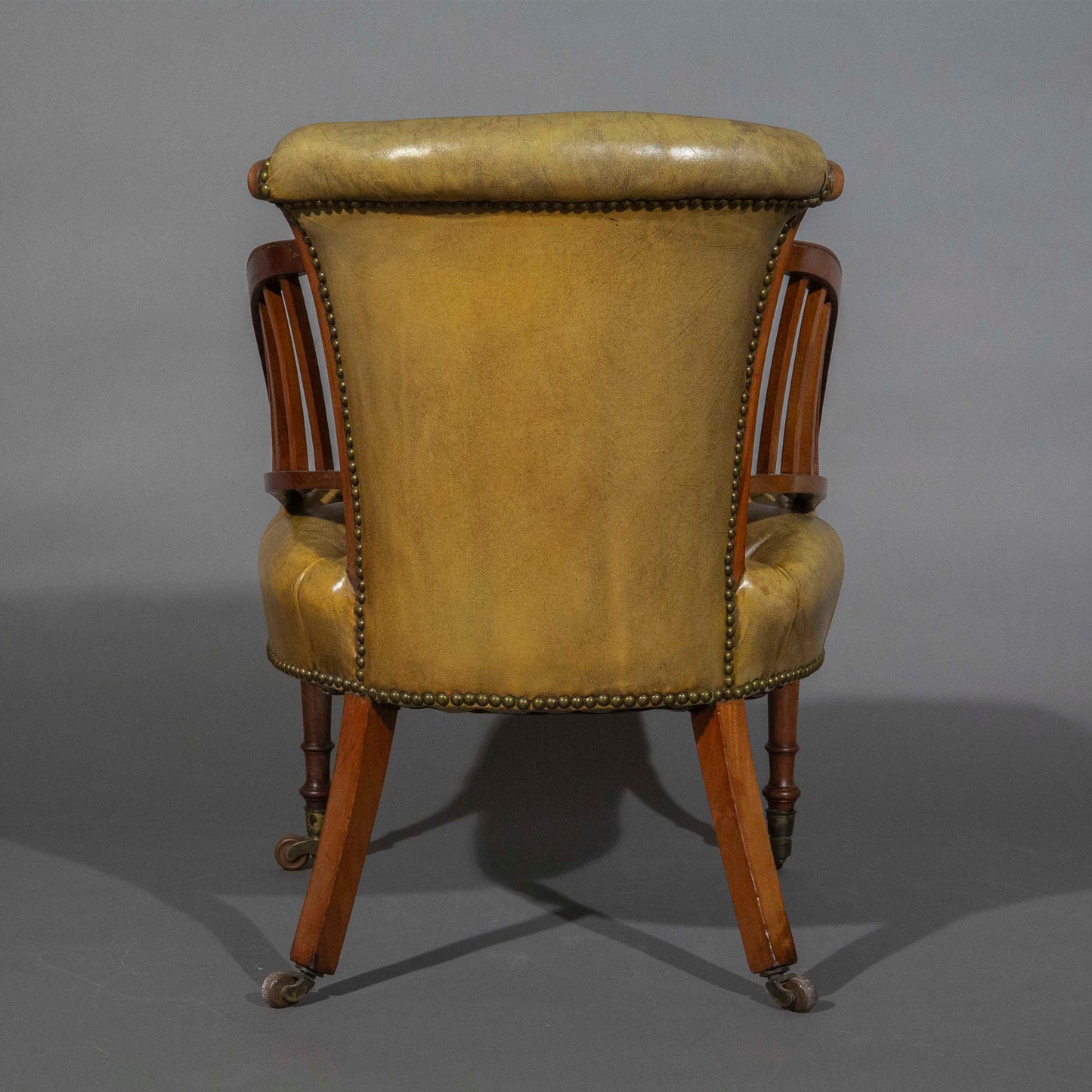 Unusual 19th Century Slipper Chair