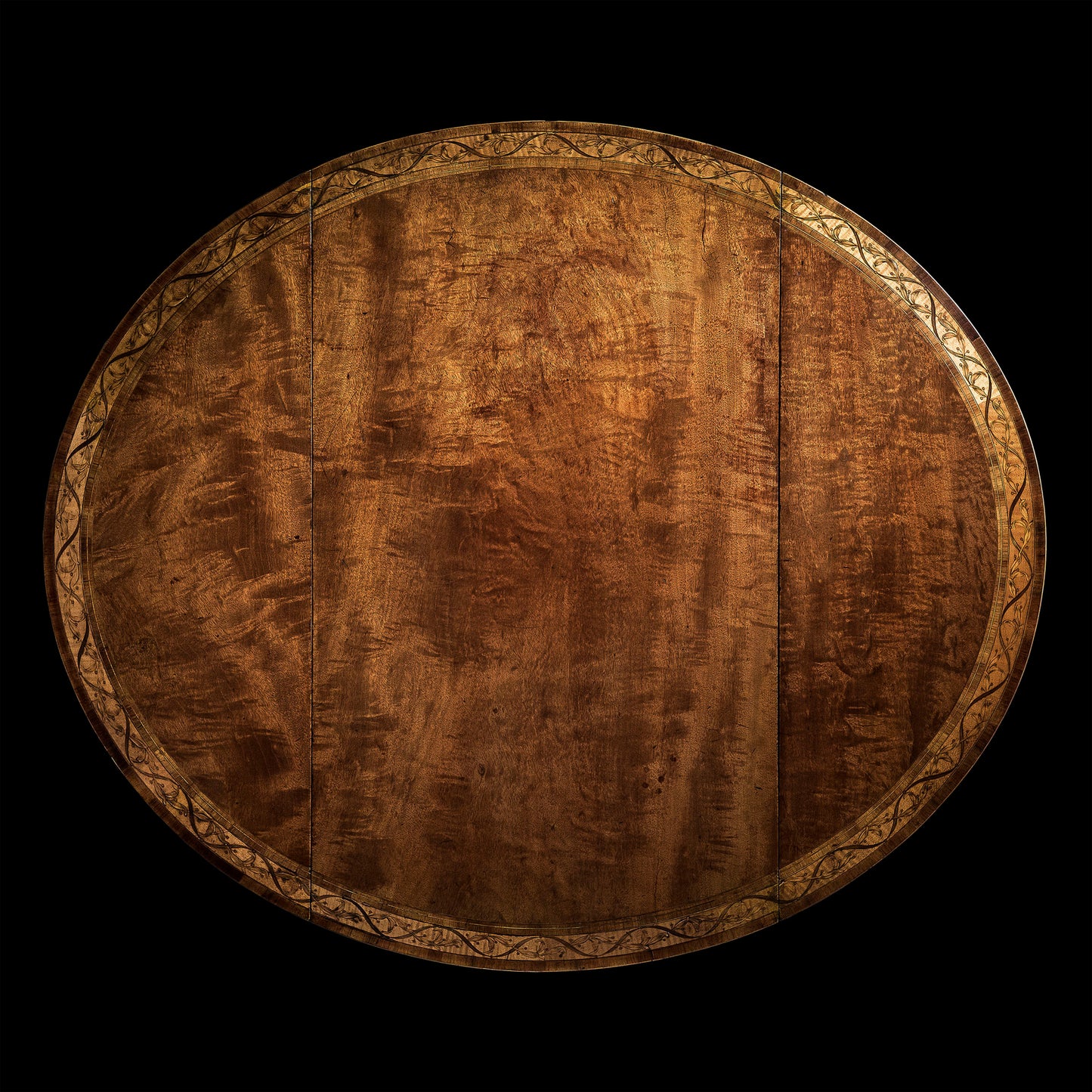 George III Sabicu & Marquetry Table attributed to Chippendale Junior