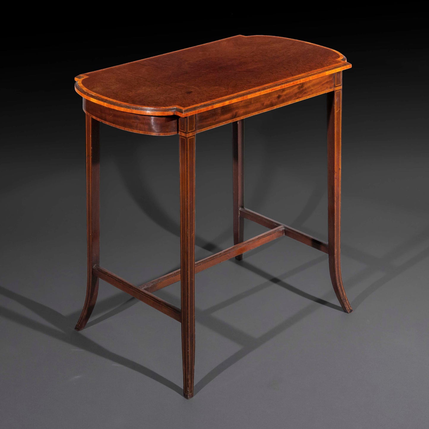 Elegant 19th Century Lamp Table