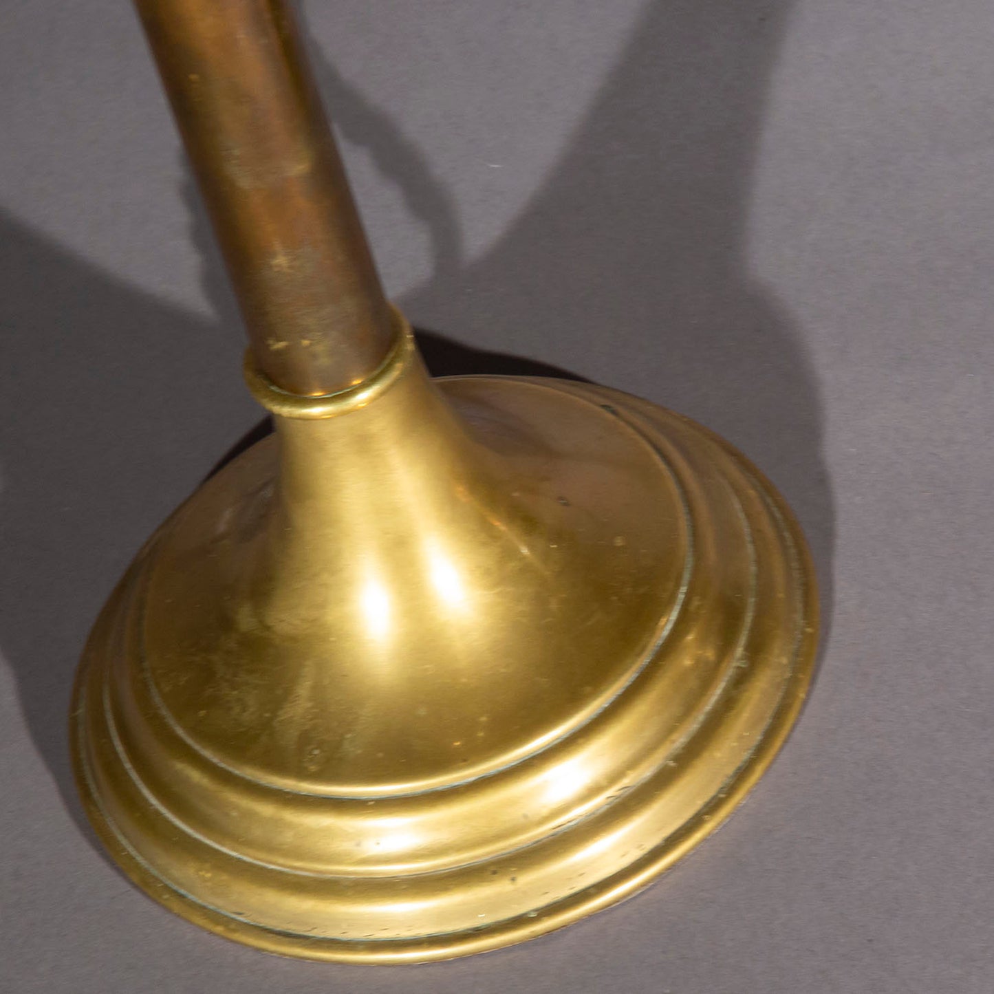 Pair of Tall Brass Table Lamps