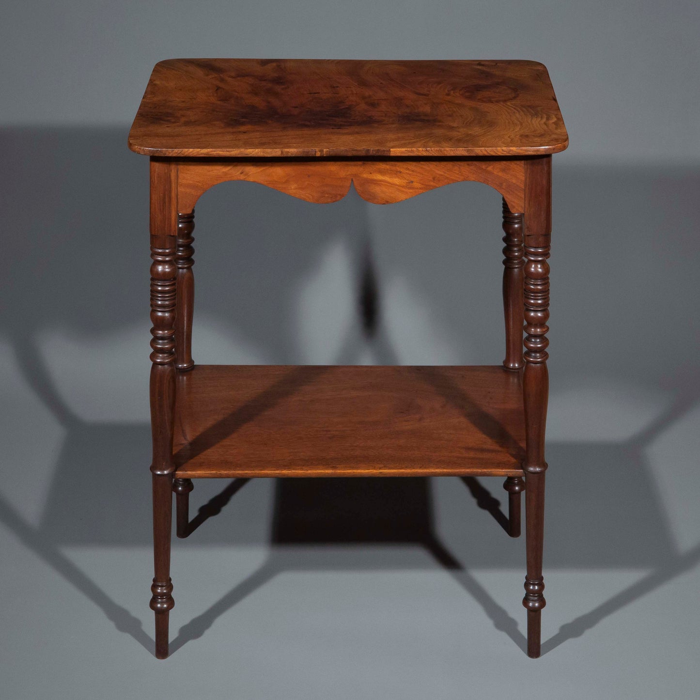 Near Pair of Regency Lamp Tables