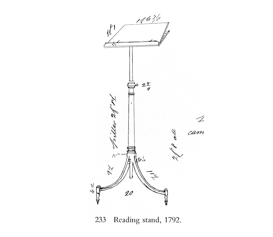 Fine Regency Rosewood Adjustable Tripod Table