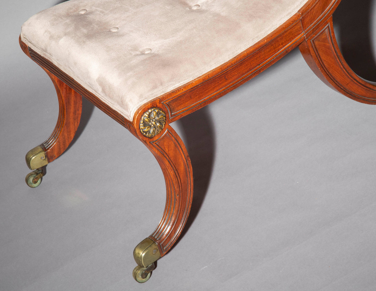 Pair of Regency Klismos Chairs, Designed by Thomas Hope