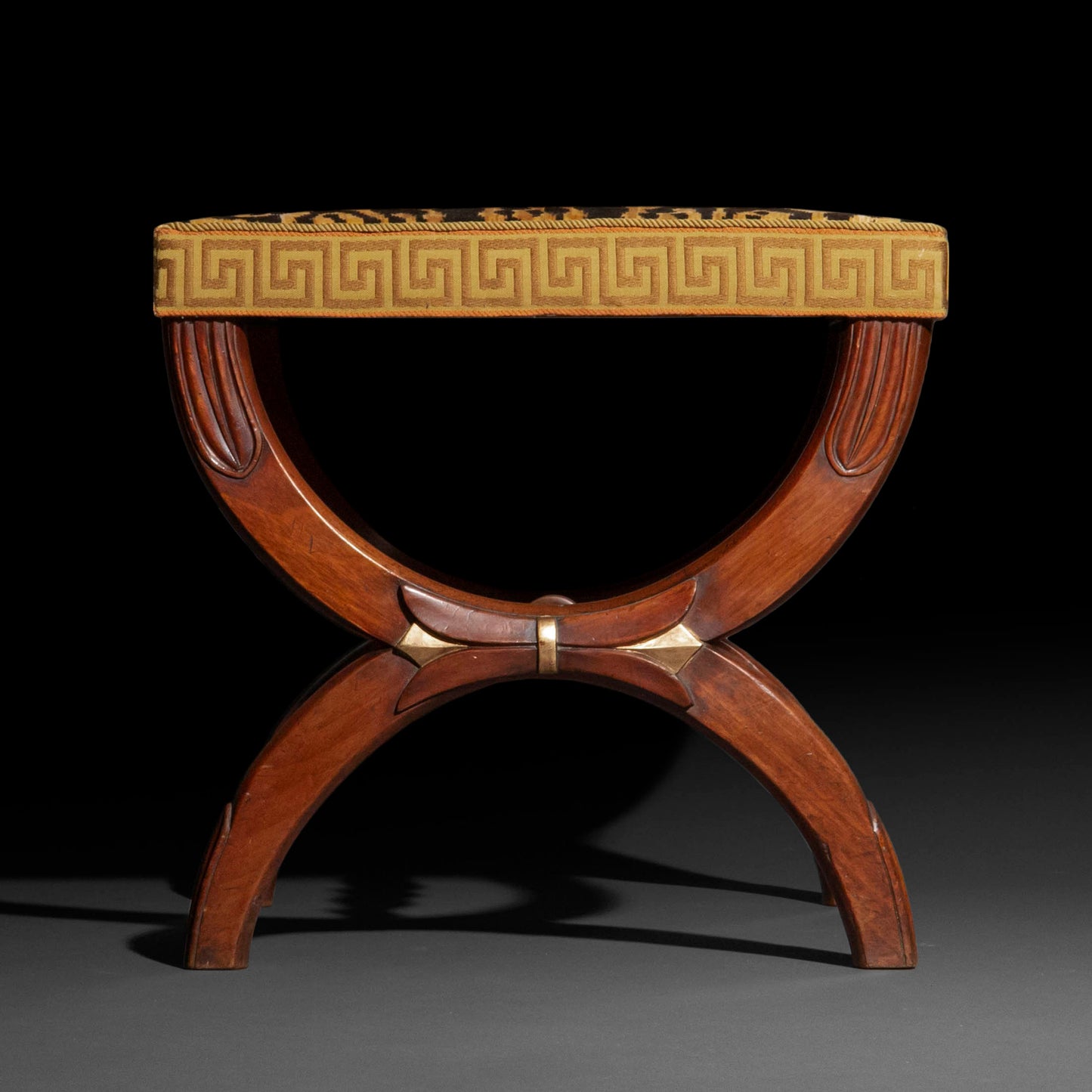 Regency Curule Stool