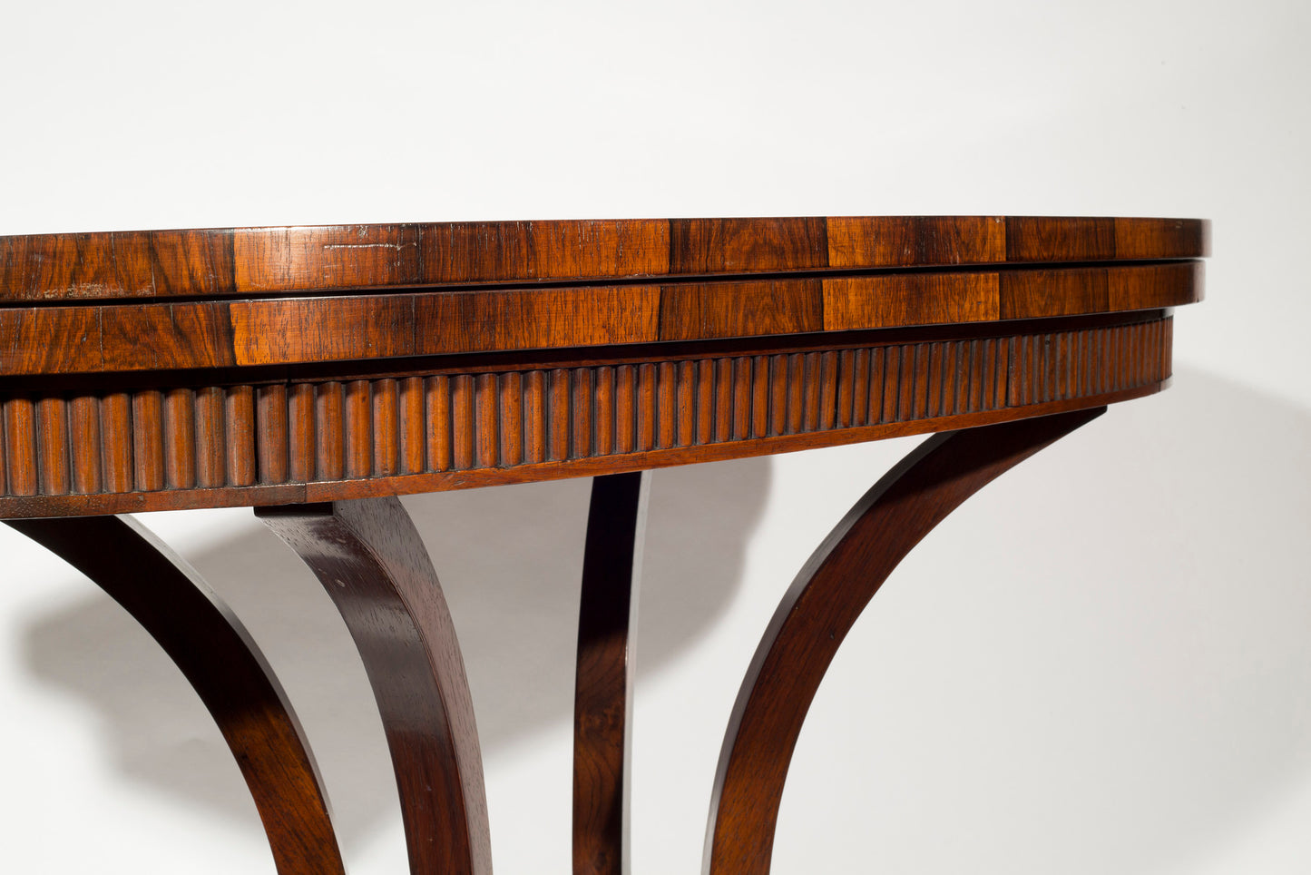 Regency Rosewood Card Table, attributed to William Trotter