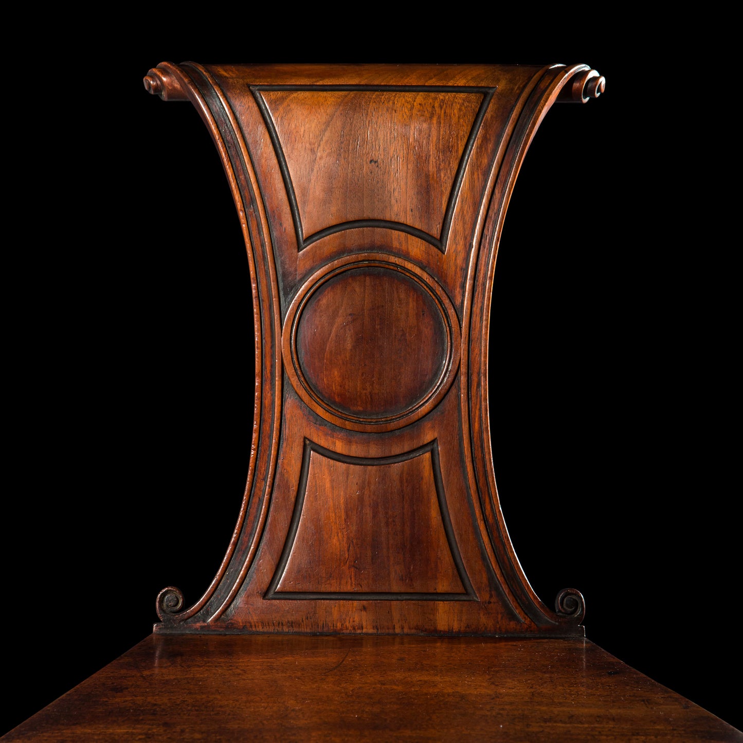 Regency Mahogany Hall Chair