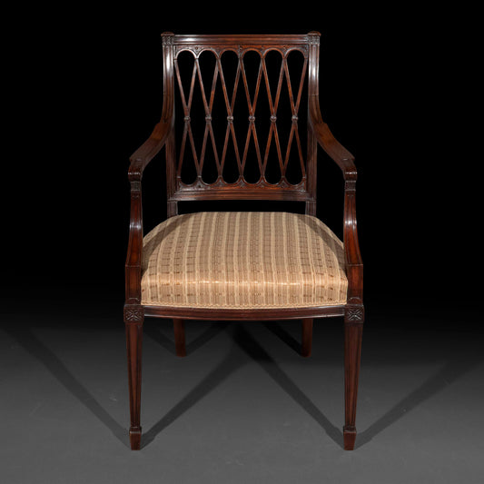 An Elegant 19th Century Armchair