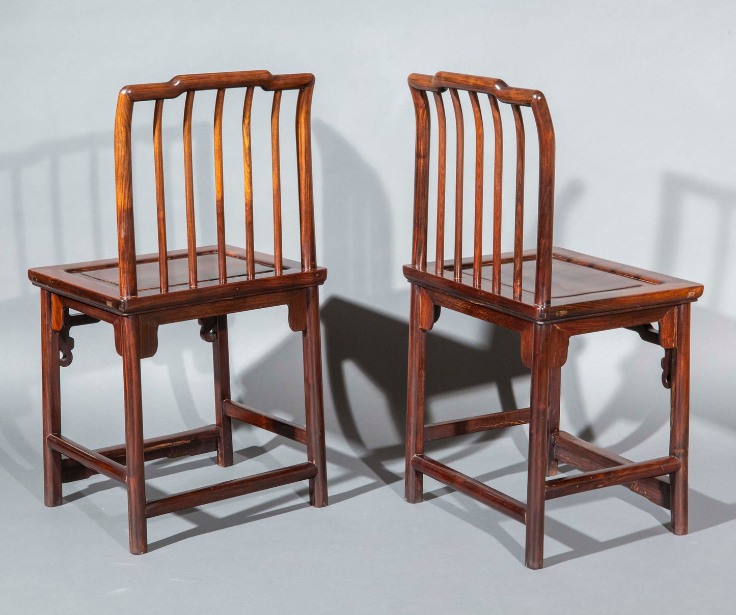 Fine Pair of Qing Dynasty Huanghuali Chairs or Meiguiyi
