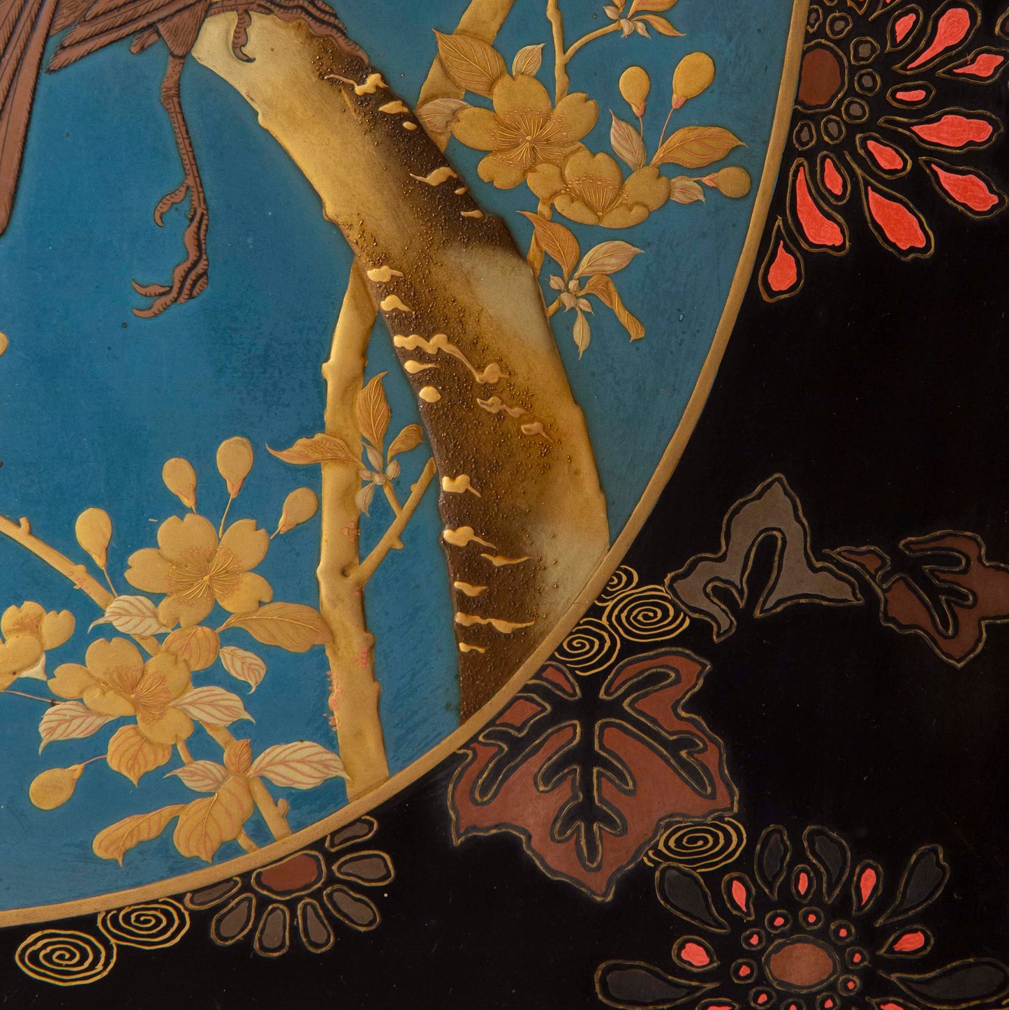 Pair of Chinoiserie Lacquer Panels