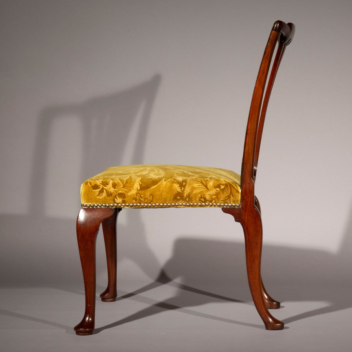 Pair of George II Side Chairs, Attributed to Giles Grendey