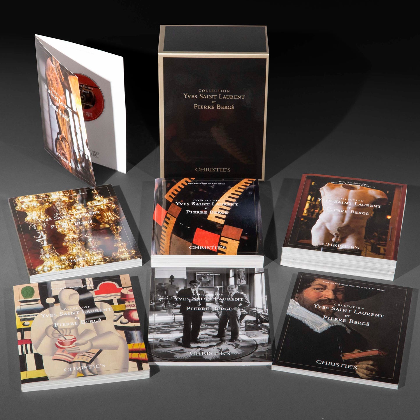 Collection Yves Saint Laurent et Pierre Bergé, Set of Christie's Catalogues
