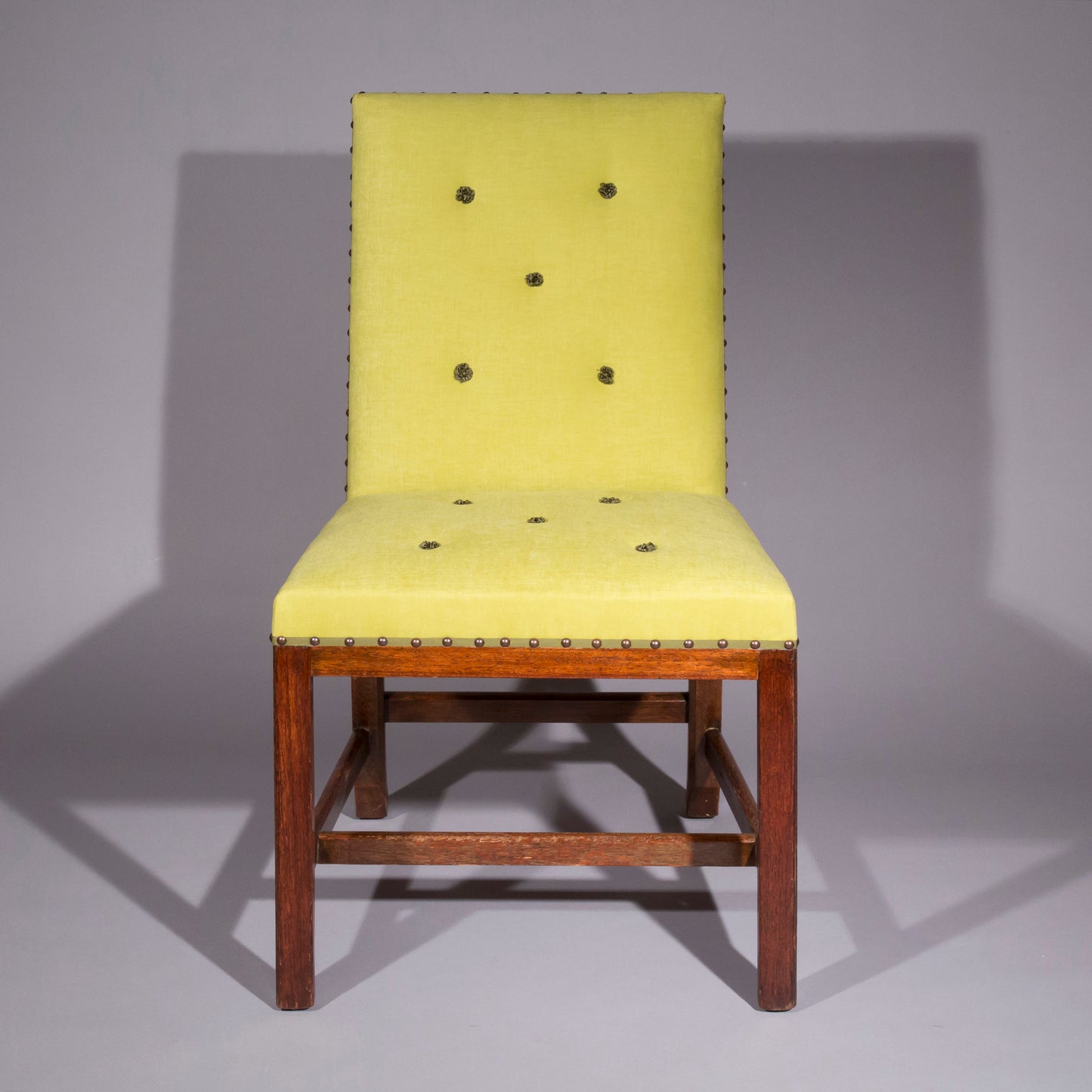 Eight Chippendale Style Dining Chairs
