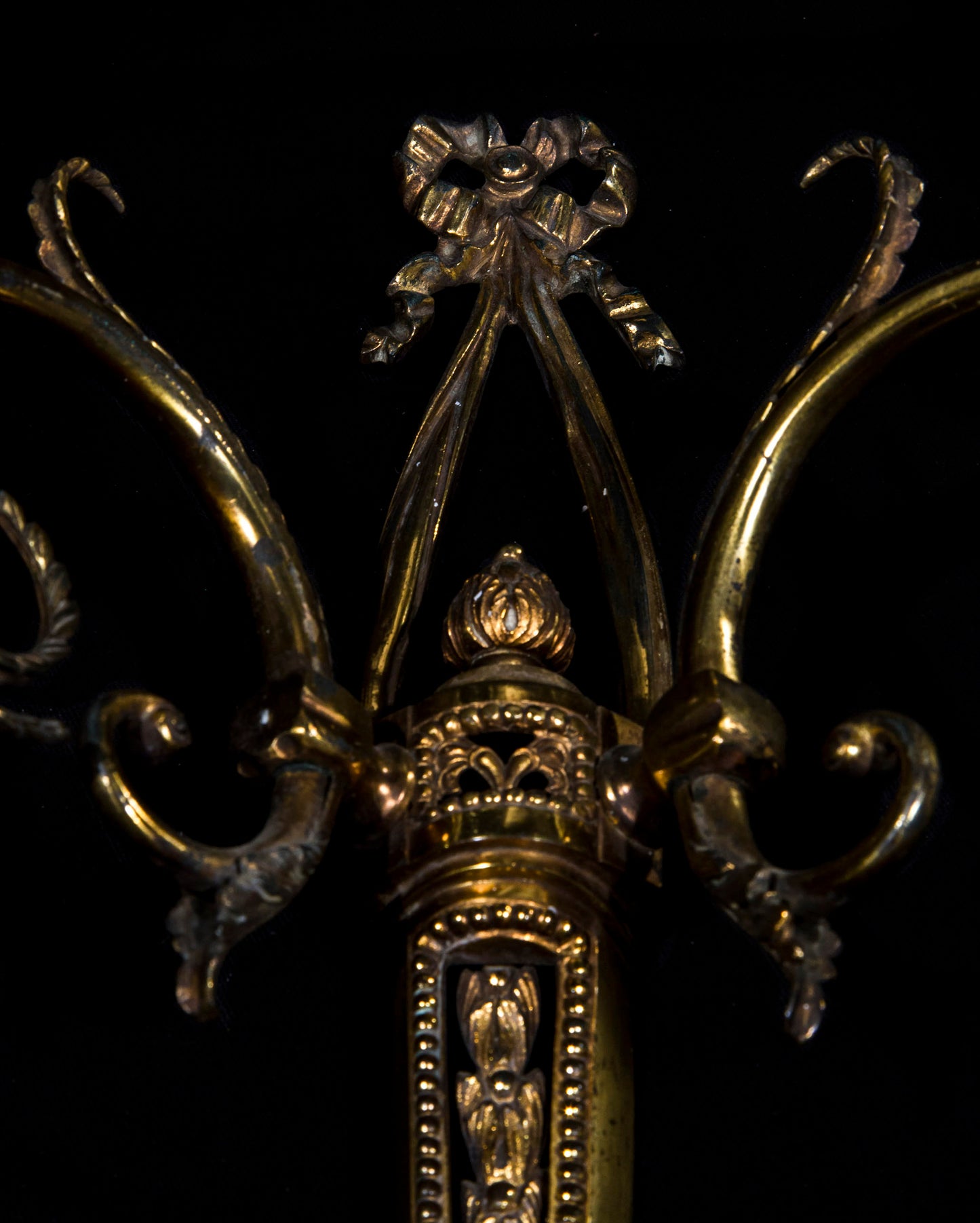Antique Neoclassical Ormolu Wall Sconce