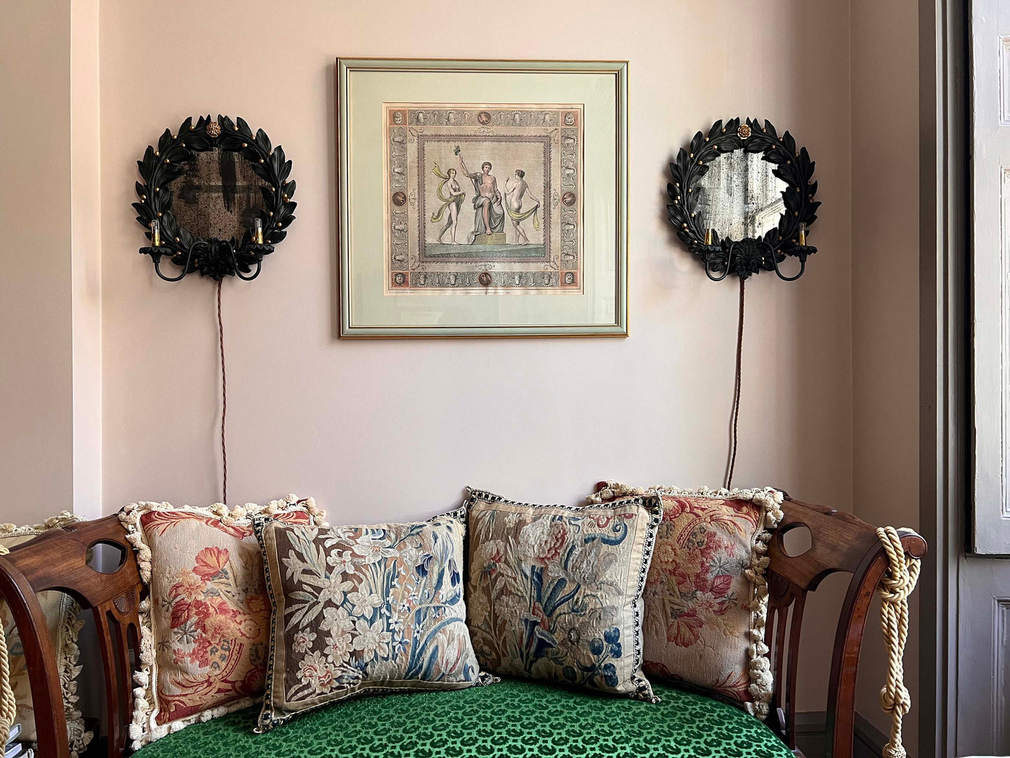 Fine Pair of 17th Century Tapestry Cushions