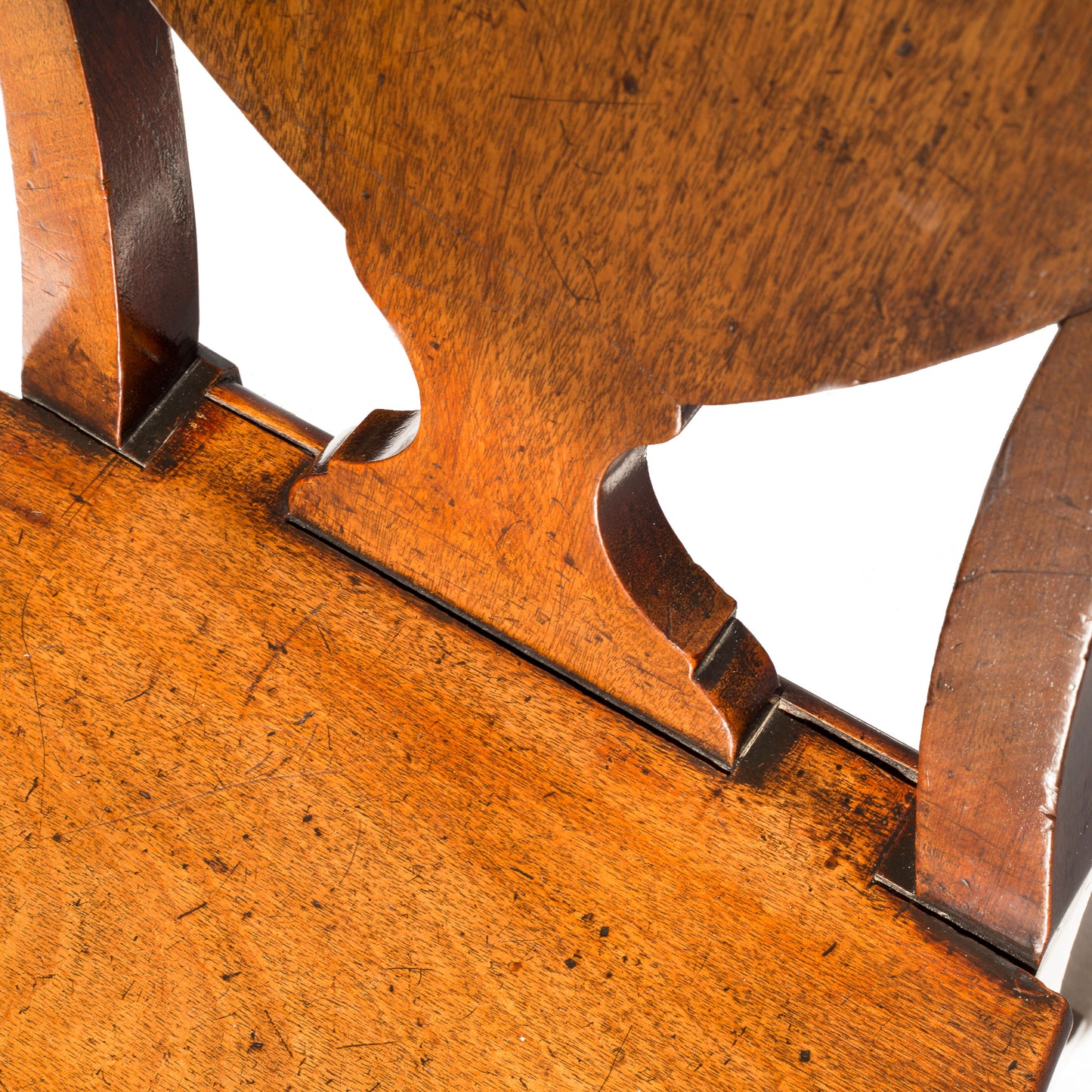 Pair of George III Irish Hall Chairs