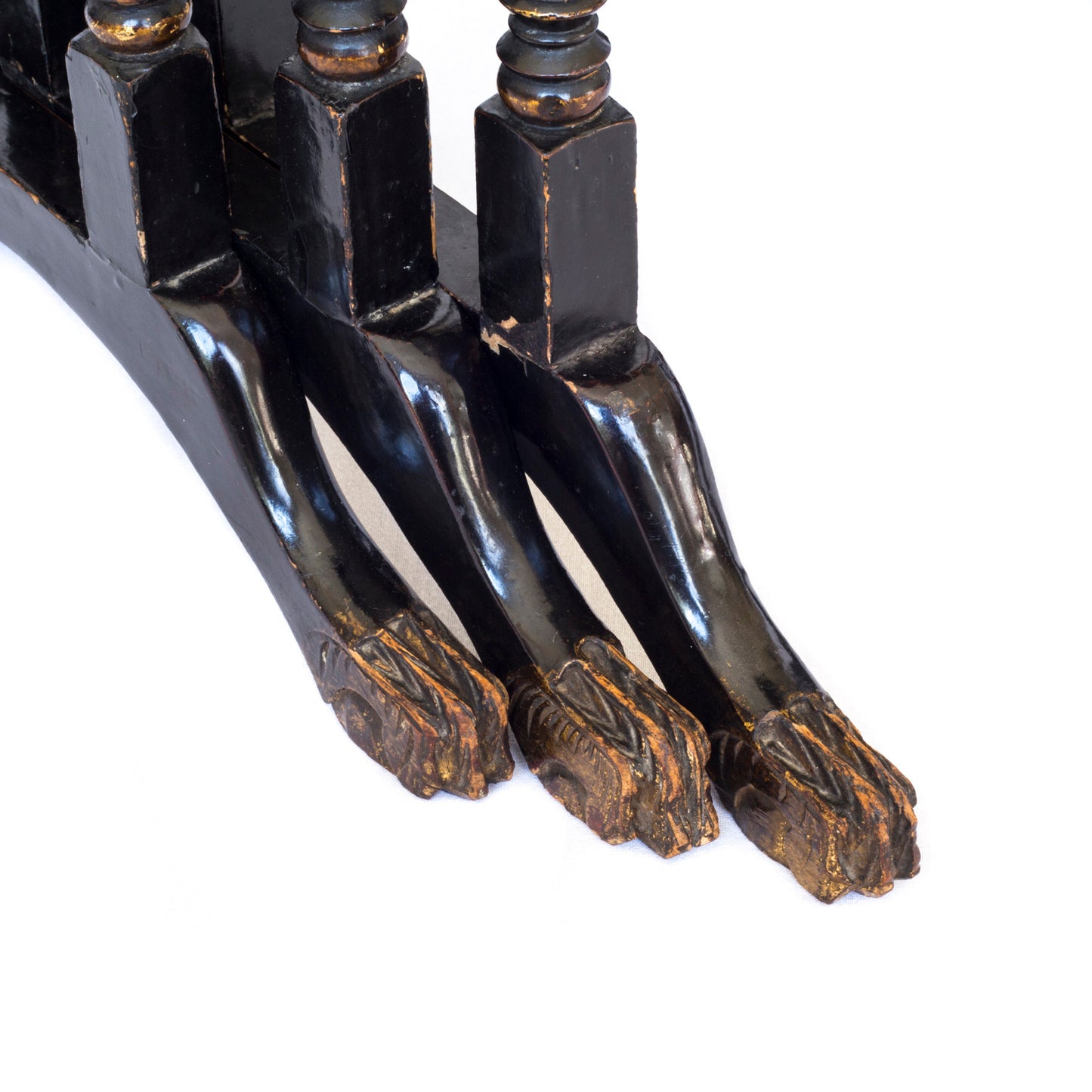 Early 19th Century Chinese-Export Chinoiserie Nest of Tables