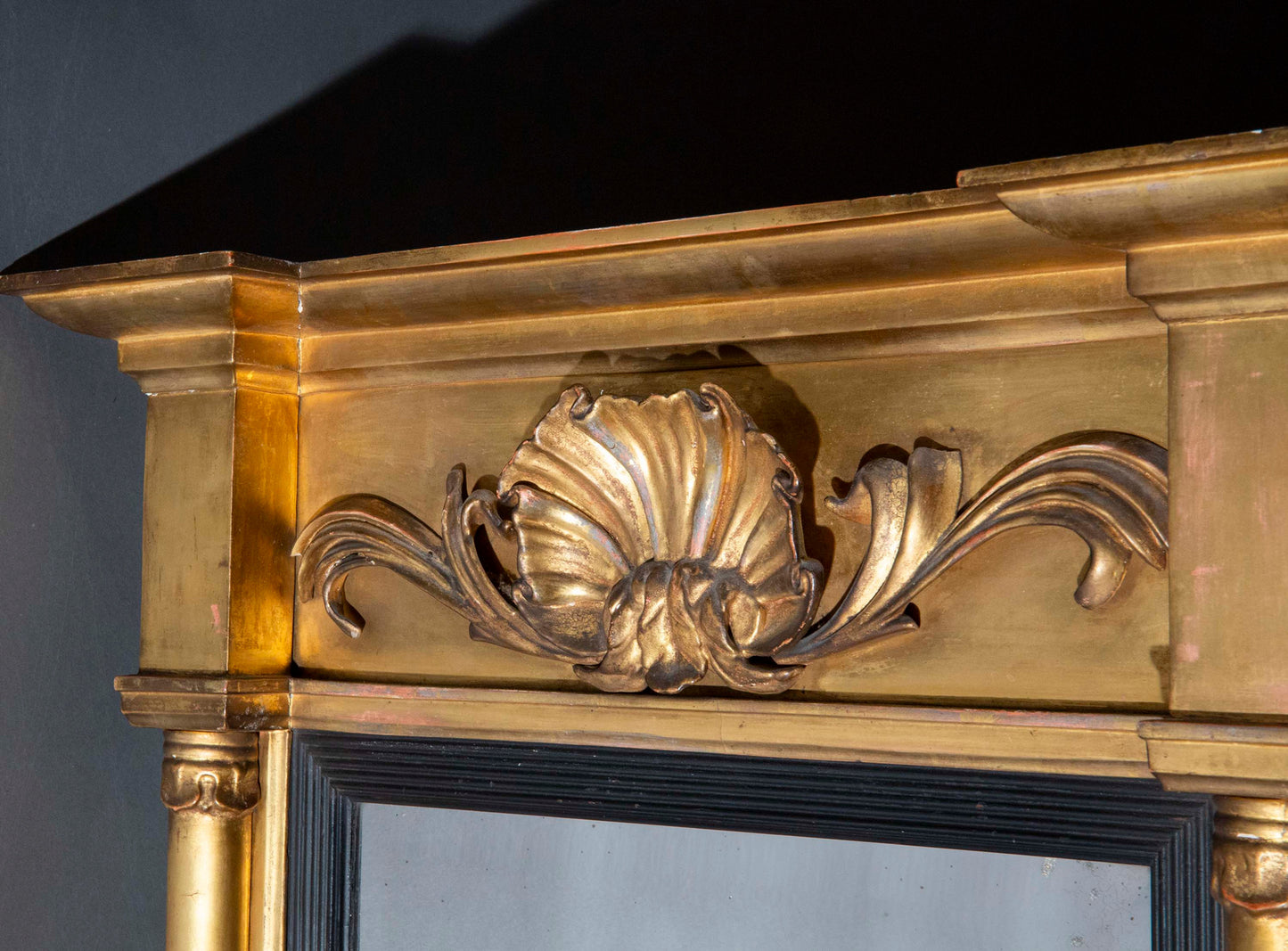Regency Giltwood Overmantel Mirror