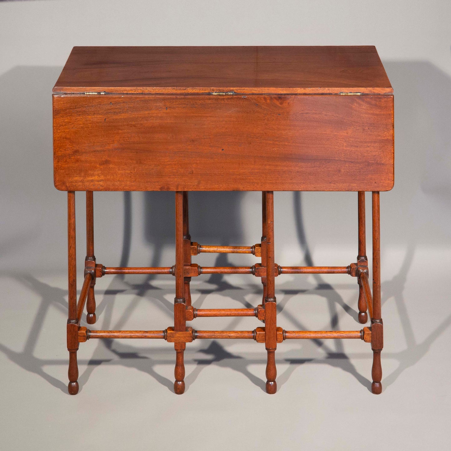 George III Mahogany Spider Leg Table