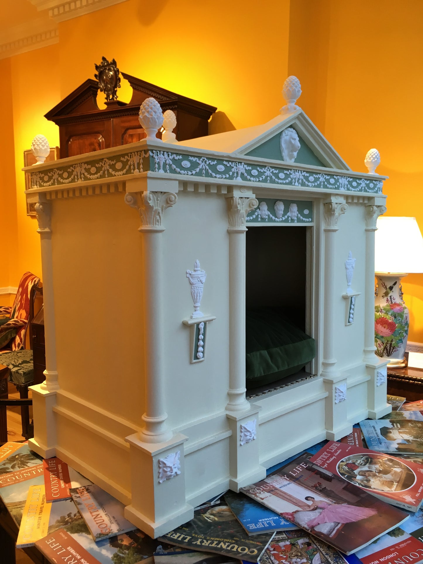 Antique Neoclassical Dog House