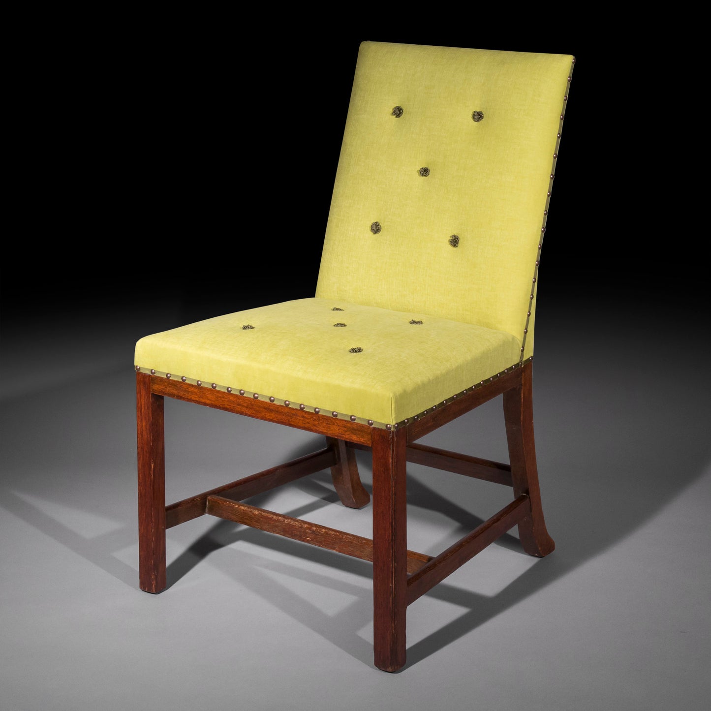 Eight Chippendale Style Dining Chairs