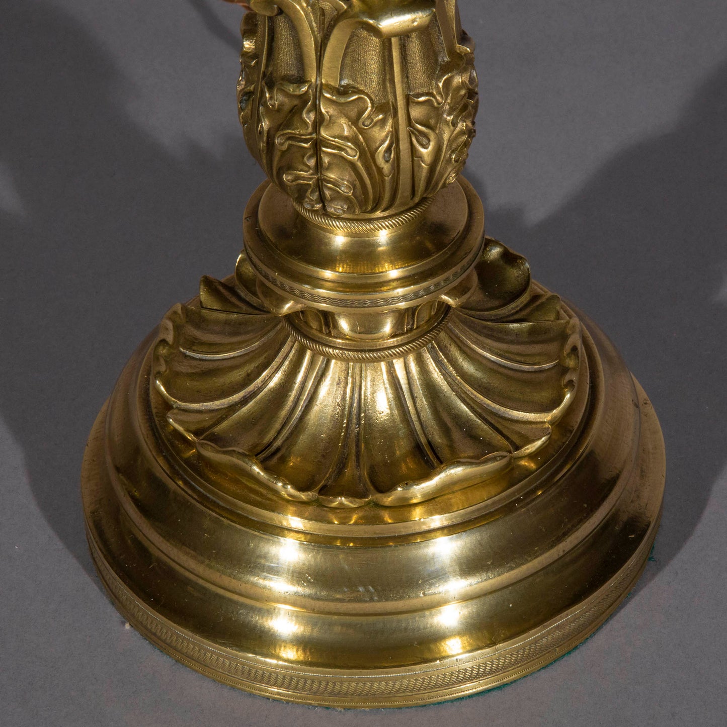Fine Regency Bronze Table Lamp