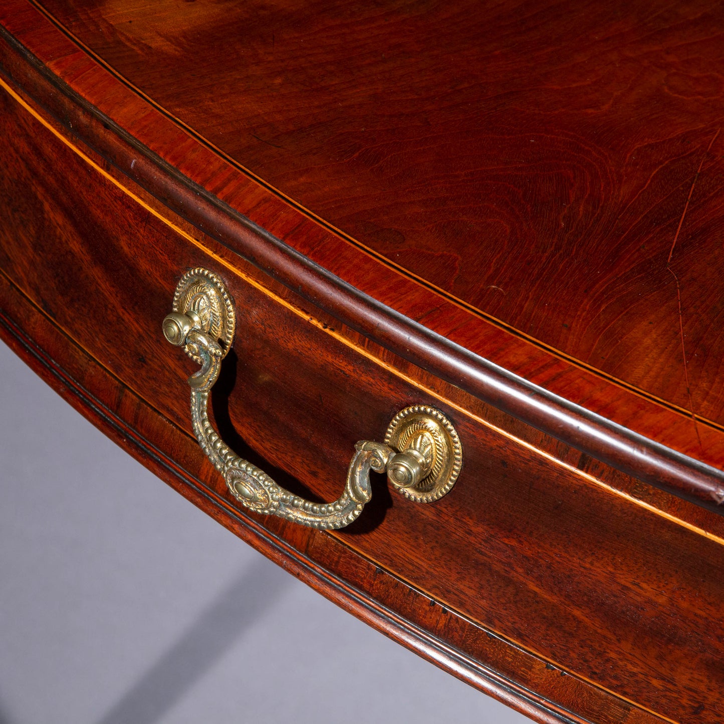 George III Oval Pembroke Table
