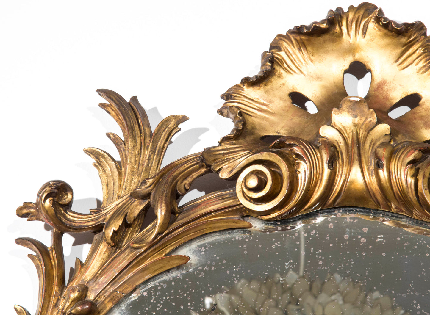 Antique Giltwood Mirror