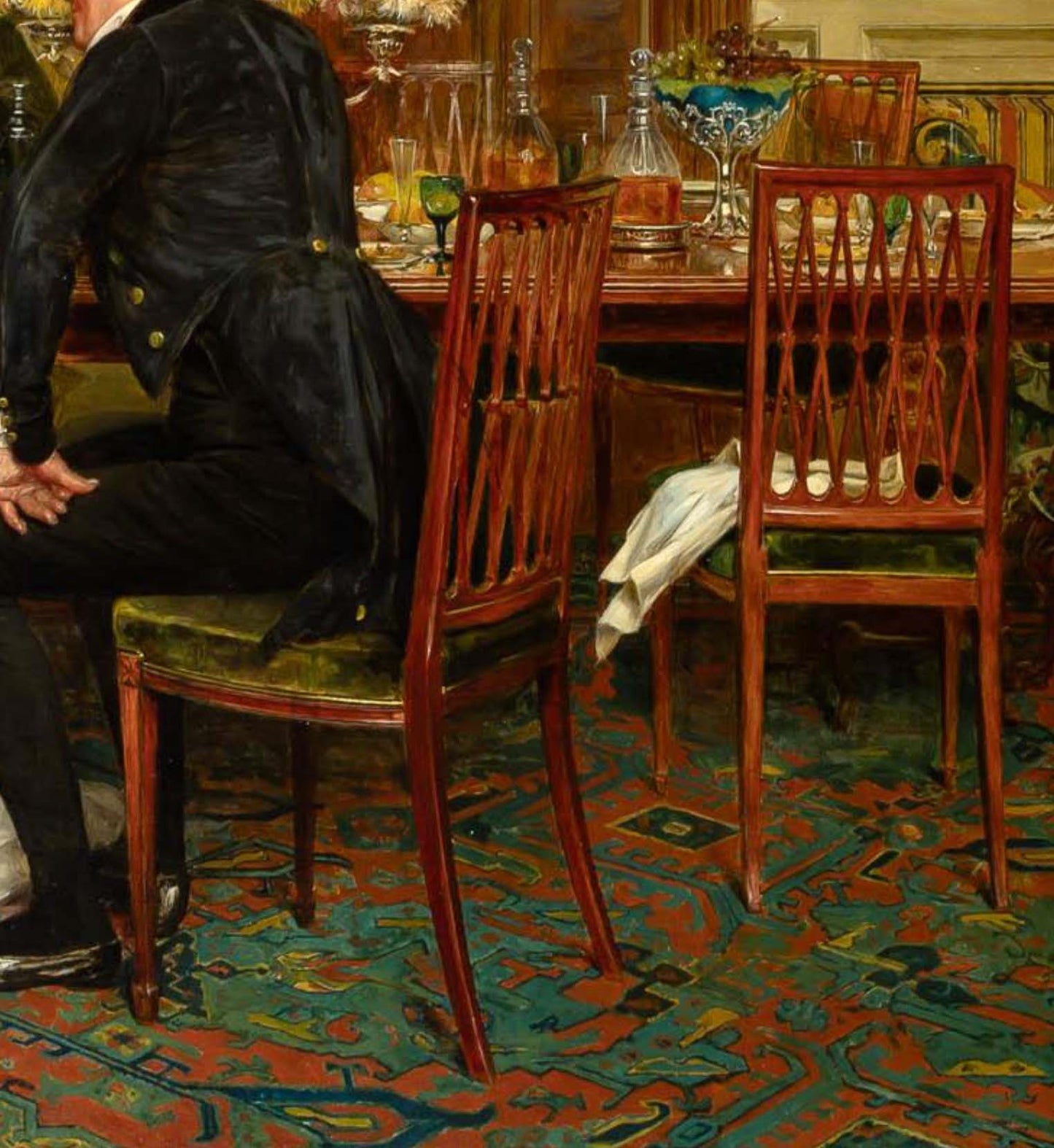 An Elegant 19th Century Armchair