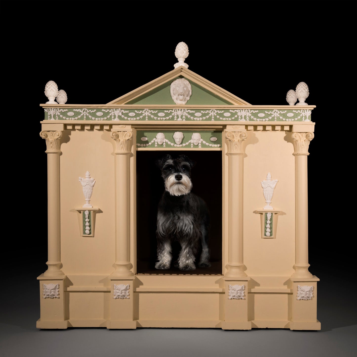 Antique Neoclassical Dog House