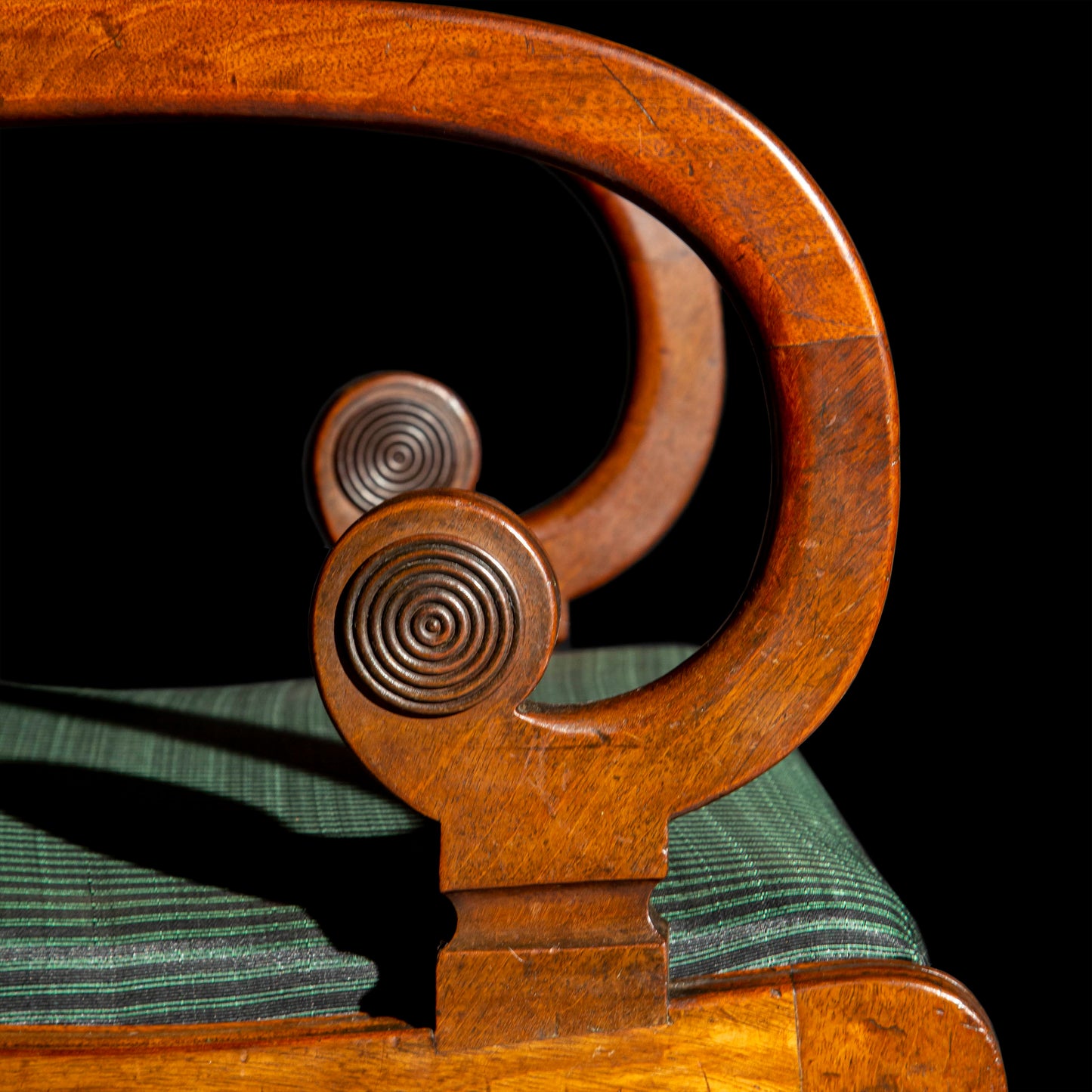 Fine Regency Klismos Armchair