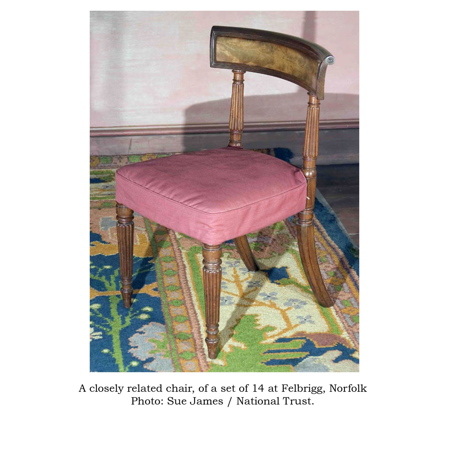 Set of Six Regency Dining Chairs, in the manner of George Bullock