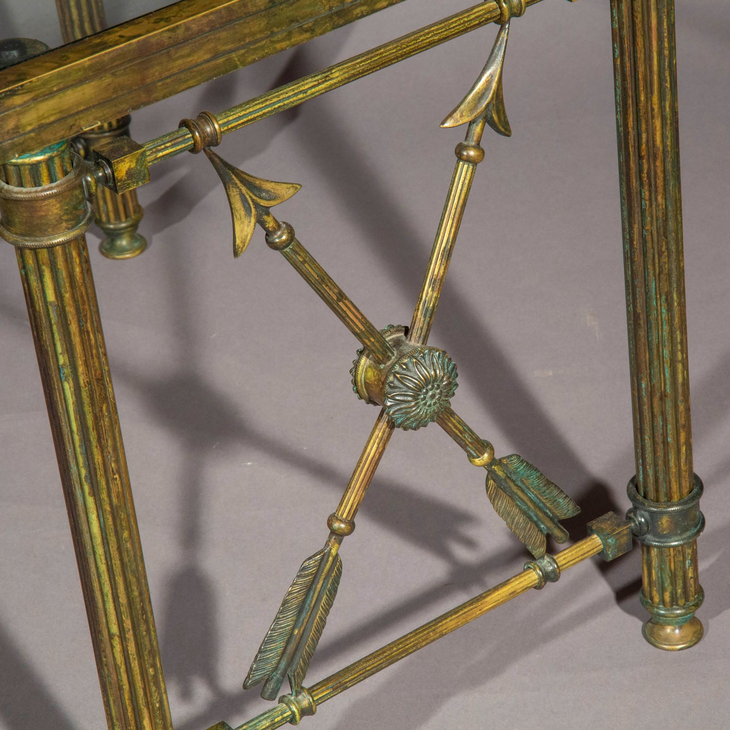 A Set of 'Pompeian' Bronze Cocktail Tables