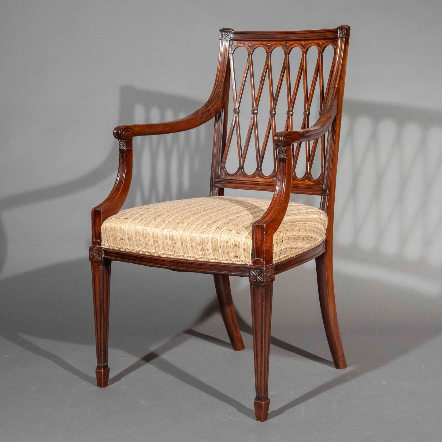 An Elegant 19th Century Armchair