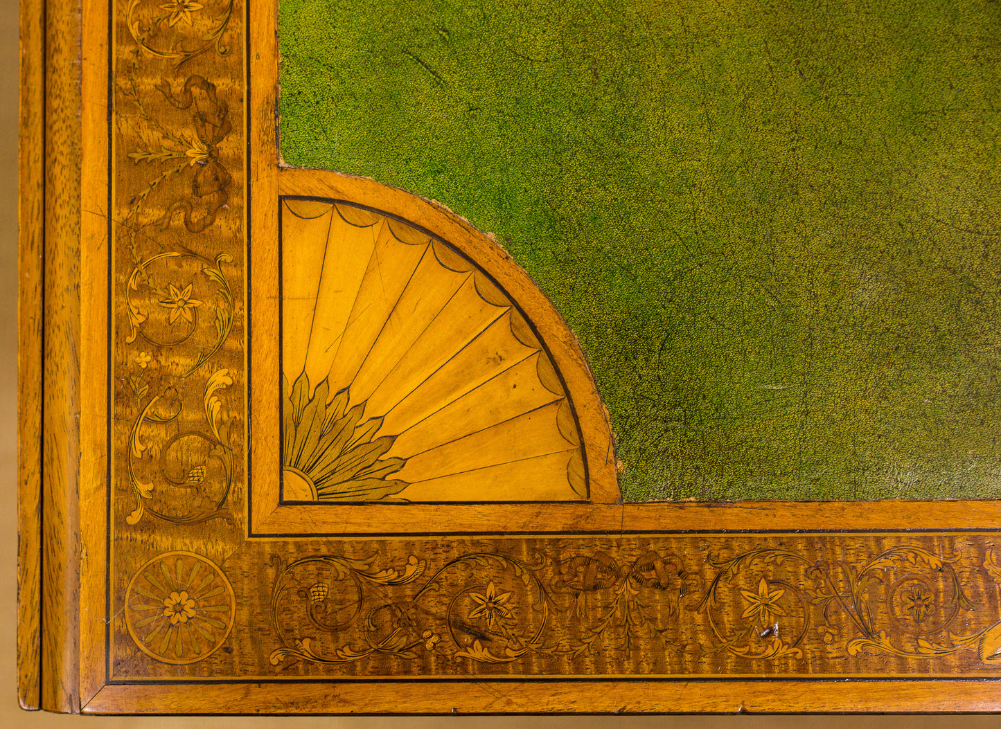 Exceptional Neoclassical Library Table by Howard & Sons