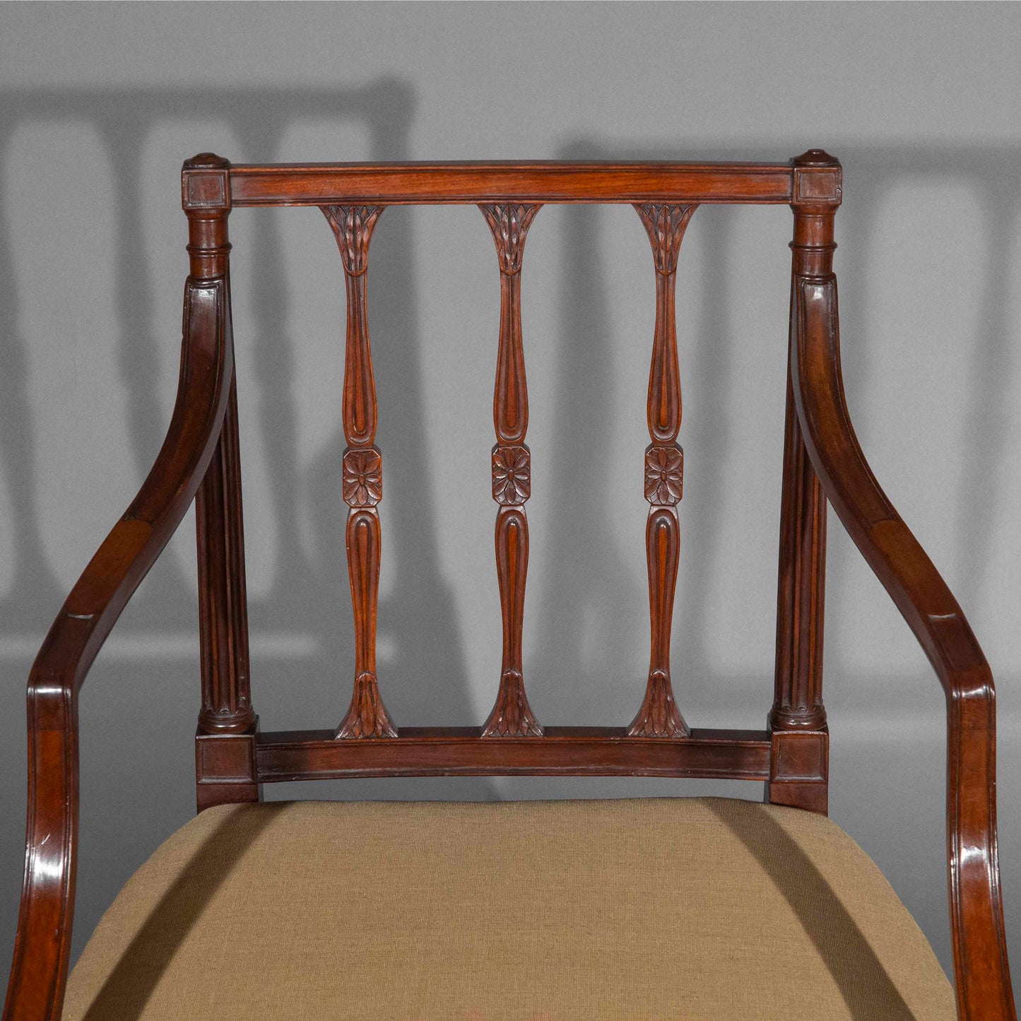 Fine Pair of George III Armchairs