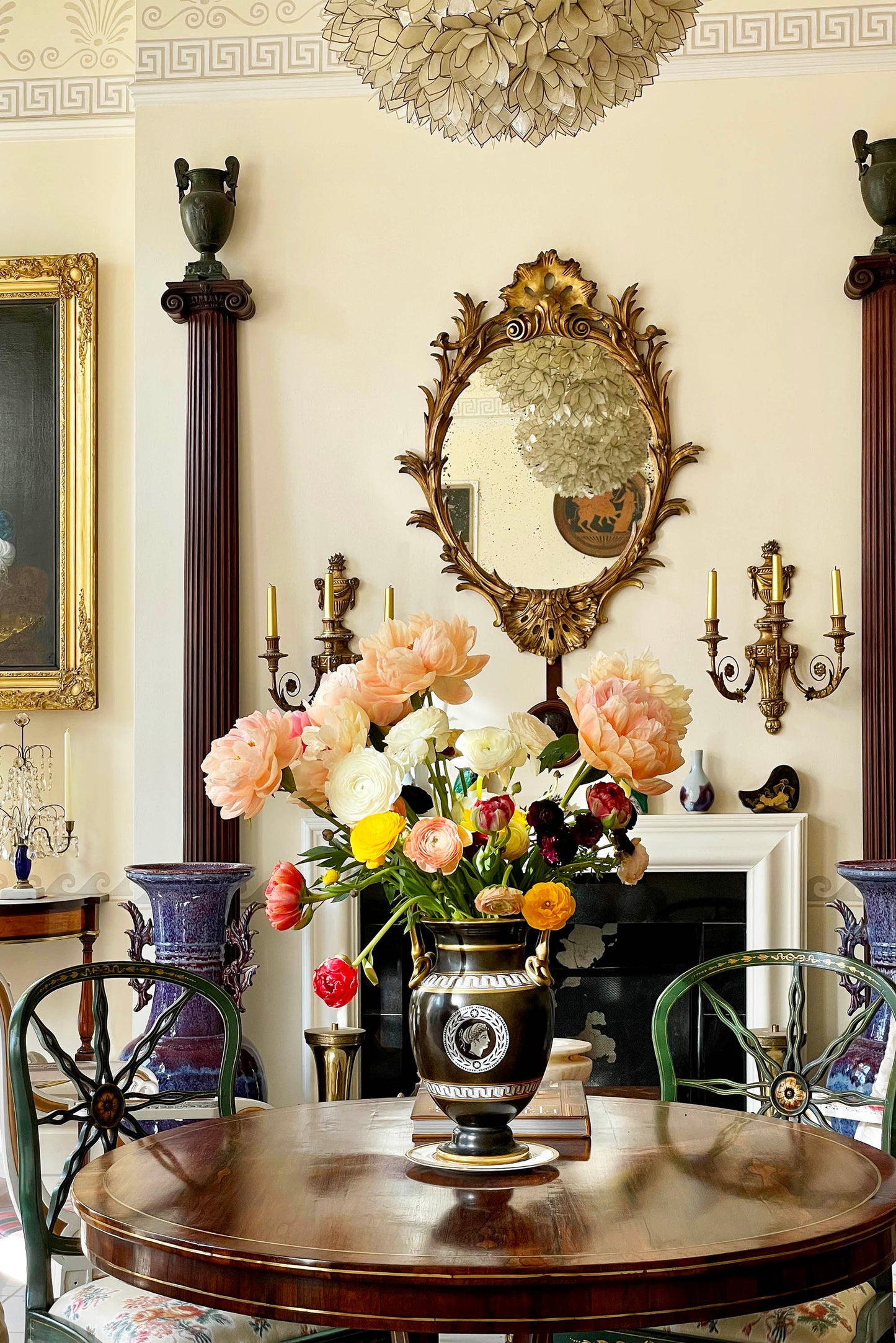 Antique Giltwood Mirror