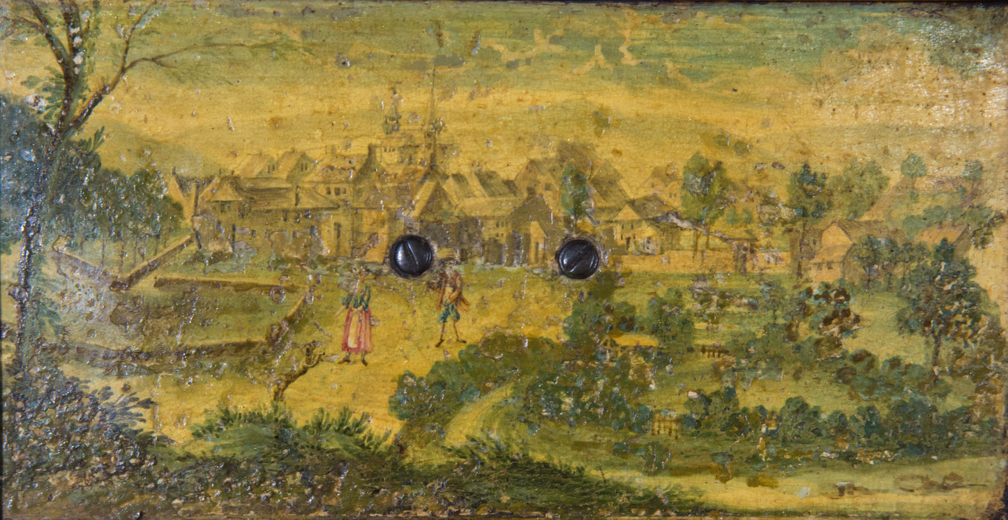 George III Chinoiserie Tea Caddy