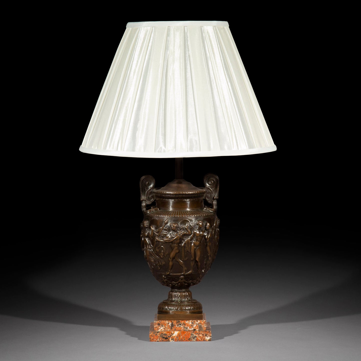 Antique Bronze Townley Vase Lamp