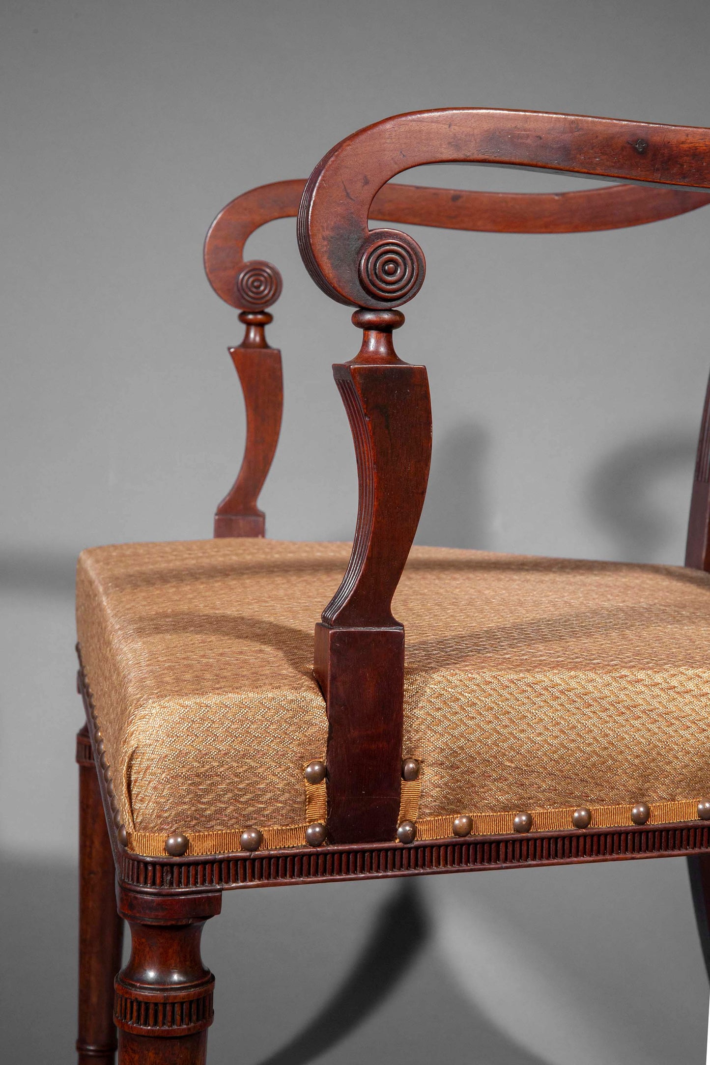 Fine George III Open Armchair