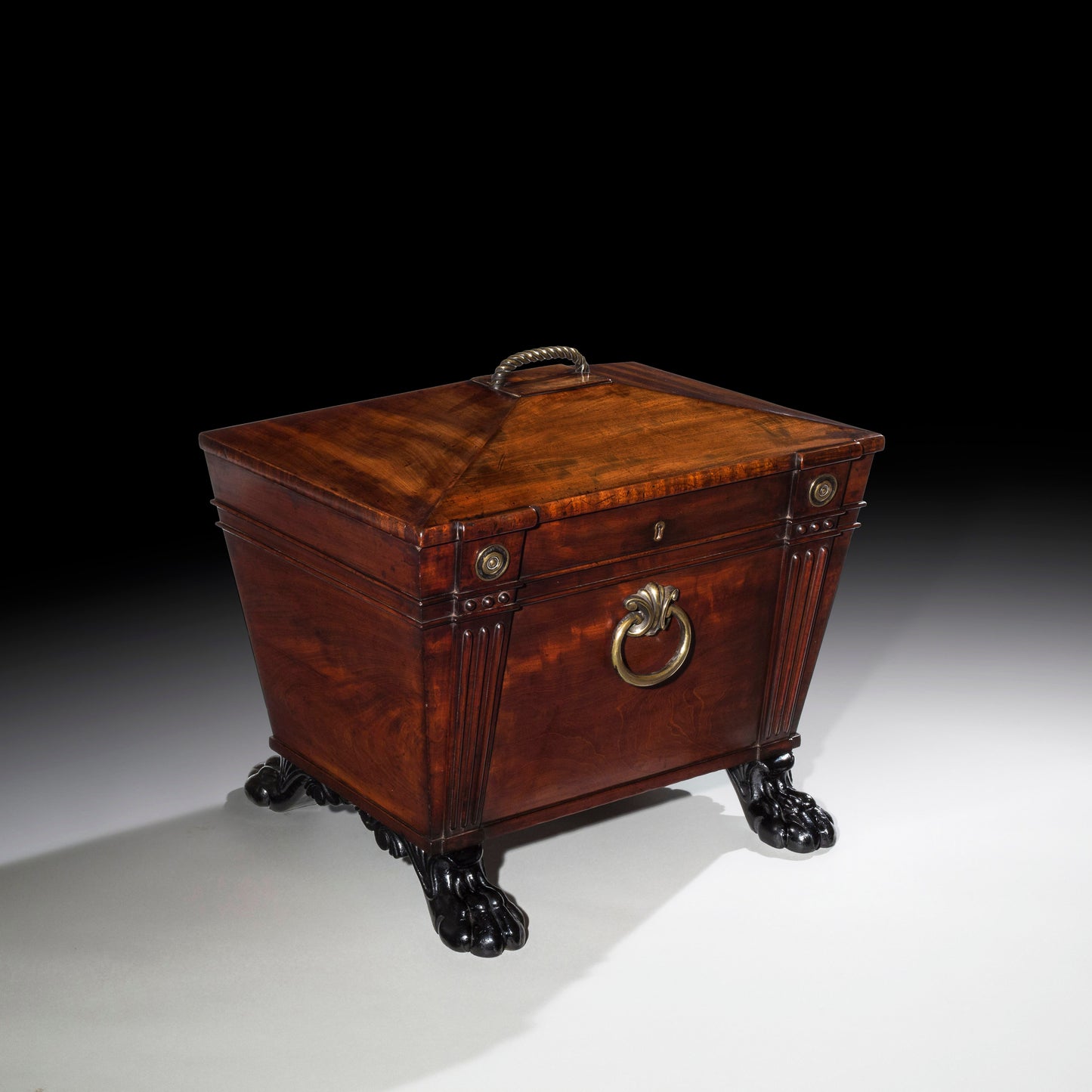 Fine Regency Cellaret, in the manner of C.H. Tatham