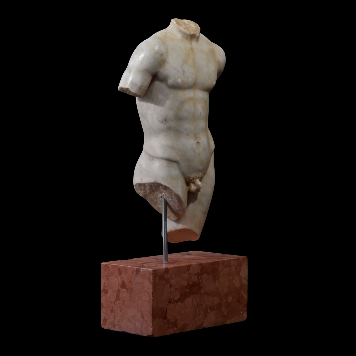 Grand Tour Marble Torso of a Male Youth
