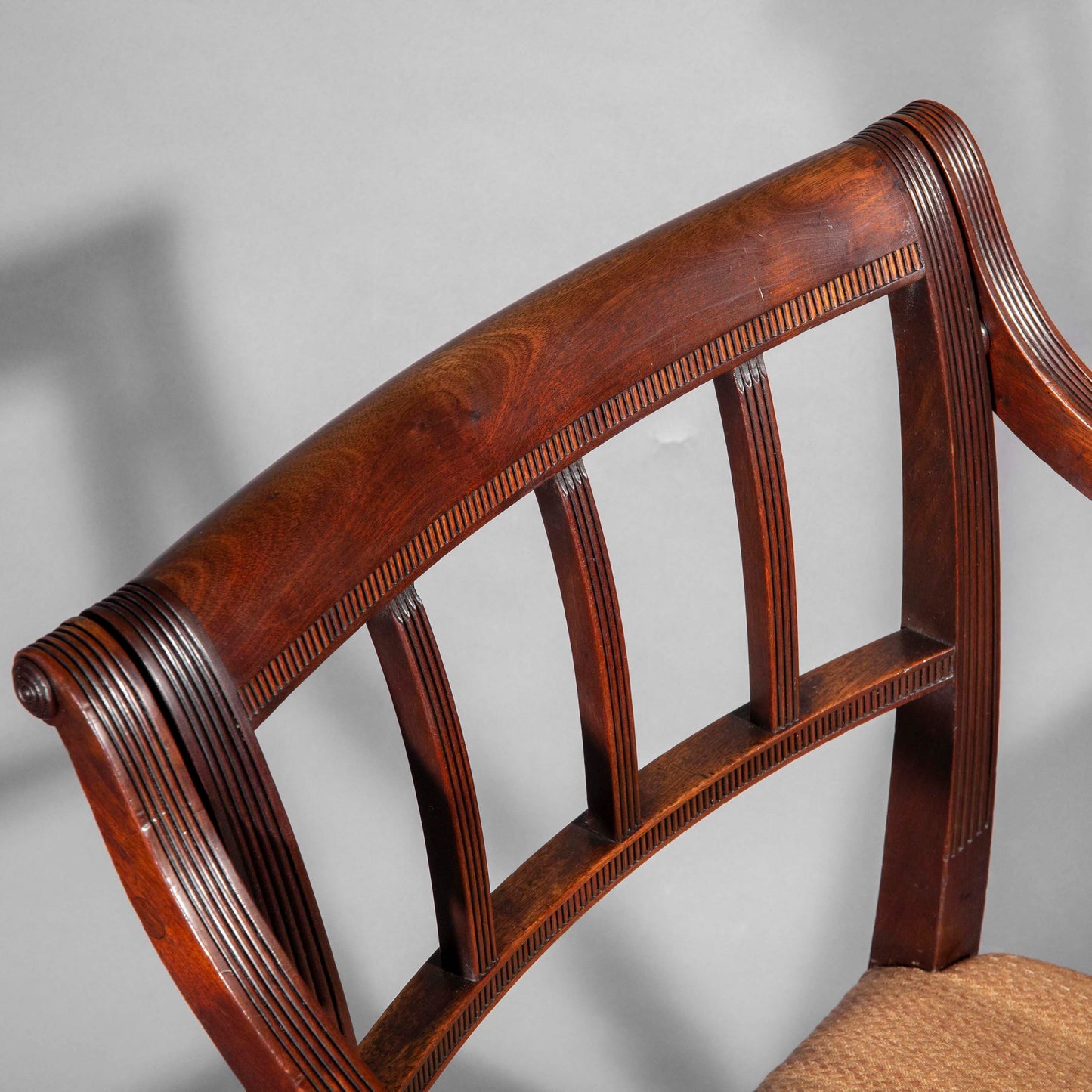 Fine George III Open Armchair